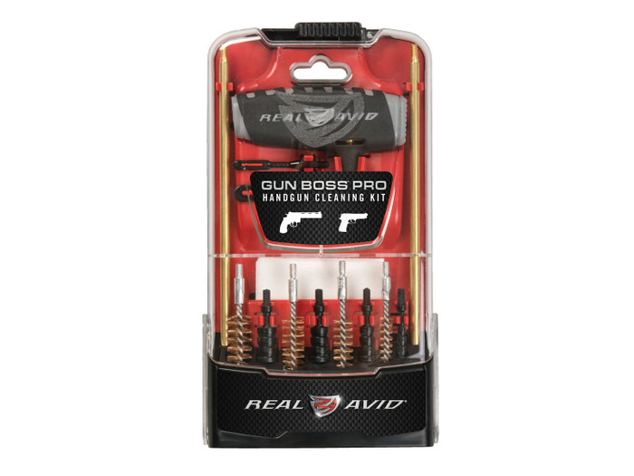 Real Avid Gun Boss Pro Handgun Cleaning Kit - Packaging Front